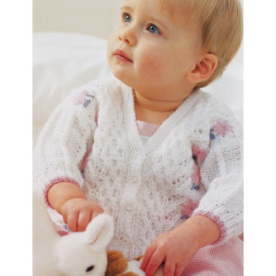 Over 10 Lovely Free Lace Cardigan Baby Knitting Patterns ...