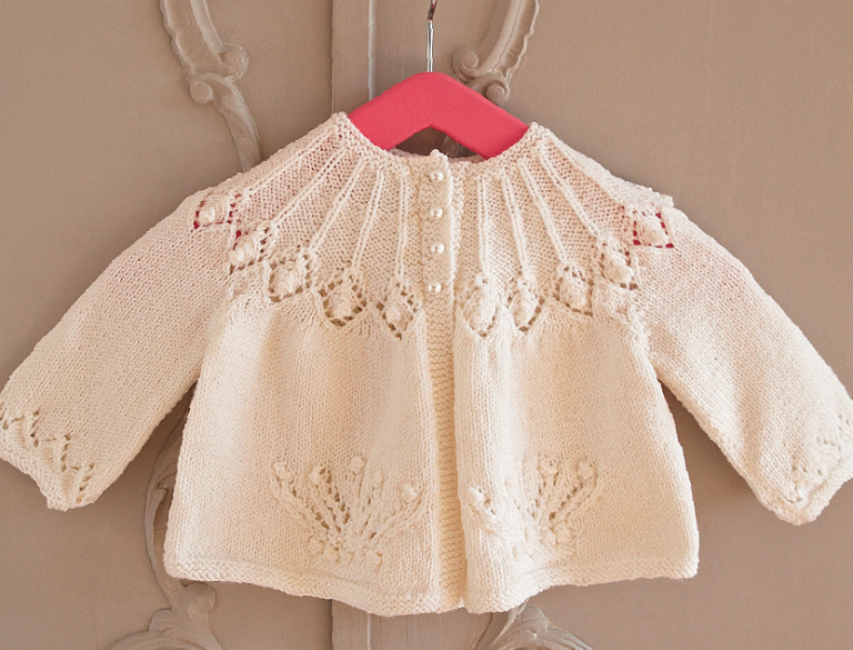 Over 10 Lovely Free Lace Cardigan Baby Knitting Patterns Free Baby