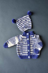 rah-rah-baby-hat-and-cardigan-free-knitting-pattern