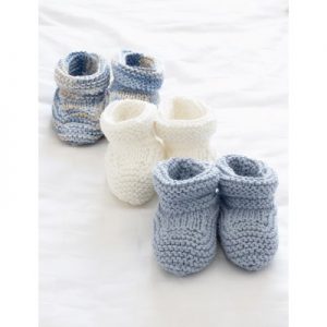 knitted booties free patterns for baby