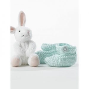 Free Baby Knitted Booties