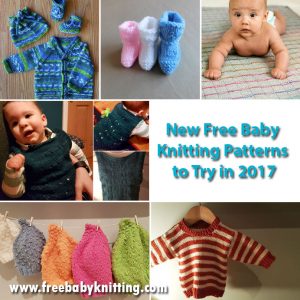 New Free Baby Knitting Patterns to Try in 2017