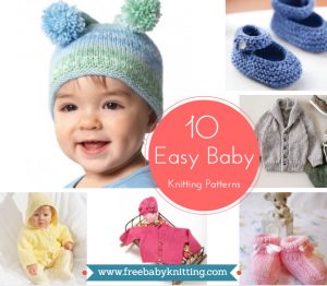 10 Easy Baby Knitting Patterns