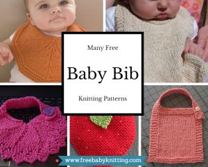 Free Baby Bib Knitting Patterns