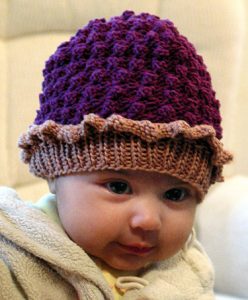 Baby Tart Free Bobble Hat Knitting Pattern
