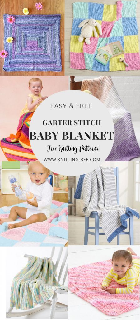 easy and free baby blanket knitting patterns