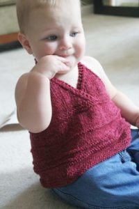 Katja Baby Summer Top Free Knitting Pattern