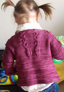 Kindling Baby Cardigan Free Knitting Pattern