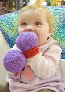 Knit Mittens for Baby free pattern for preemie to newborn to 6 months
