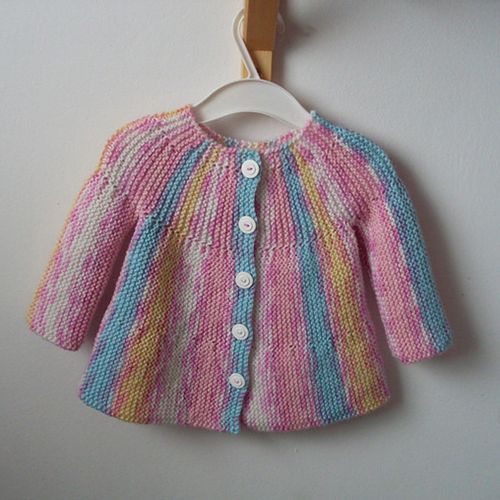 Little Jamboree Free Cardi Knit Pattern for Baby