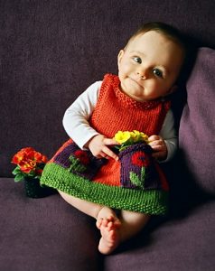 Anouk Baby Dress Knitting Pattern Free