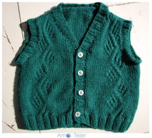 Baby Vest Free Knitting Pattern for Babies