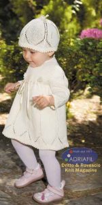 baby dress pattern to knit for baby