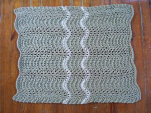 Organic Baby Wrapper Free Knit Pattern for Hat and Blanket