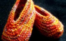 Baby Slippers Free Knitting Pattern