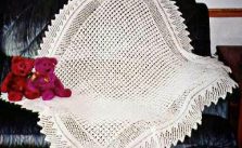 Free Loop Baby Blanket Knitting Pattern