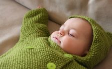 Seed Stitch Baby Jacket Free Knitting Pattern