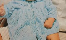 vintage baby set knitting pattern
