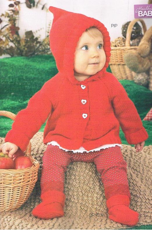 baby hoodie knitting pattern with matching booties