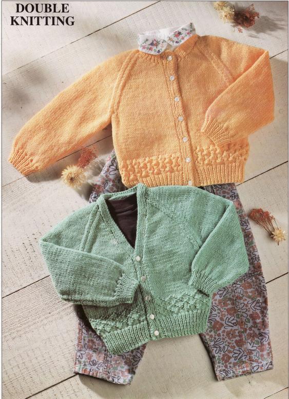 Double Knitting Baby Cardigan Knitting Patterns