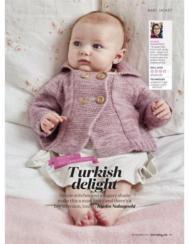 Baby Jacket Knitting Pattern Easy
