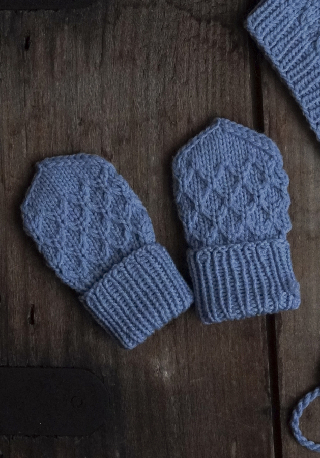 Free Knitting Pattern for Baby Mittens