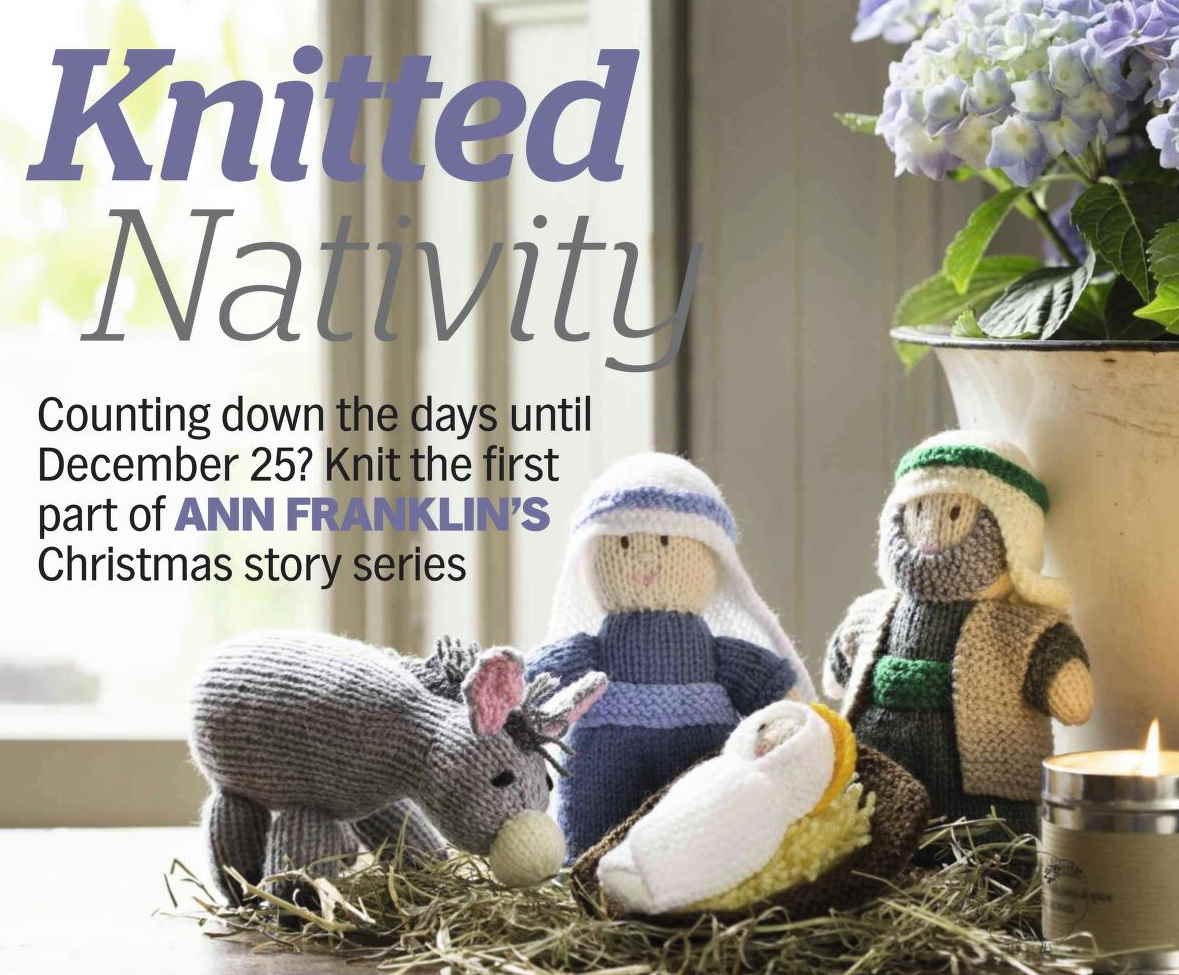 Knitted Nativity Pattern Toy
