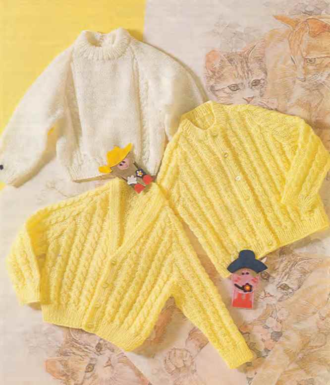 Patons trio baby knitting pattern download